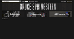 Desktop Screenshot of brucespringsteen.fanfire.com