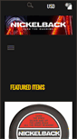 Mobile Screenshot of nickelback.fanfire.com
