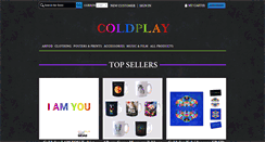 Desktop Screenshot of coldplay.fanfire.com