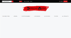 Desktop Screenshot of depechemode.fanfire.com