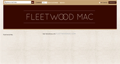 Desktop Screenshot of fleetwoodmac.fanfire.com
