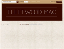Tablet Screenshot of fleetwoodmac.fanfire.com
