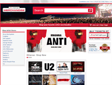 Tablet Screenshot of kanyewest.fanfire.com