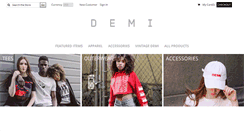 Desktop Screenshot of demilovato.fanfire.com