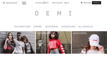 Tablet Screenshot of demilovato.fanfire.com